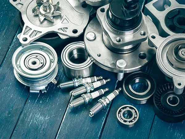 AISIN automotive aftermarket replacement parts including bearings and engine components
